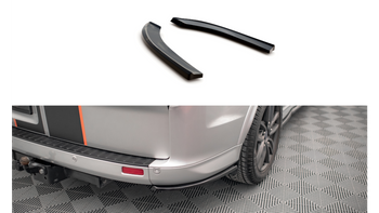 Splitter Ford Transit Custom I ST-Line Facelift Tył Boczne Gloss Black