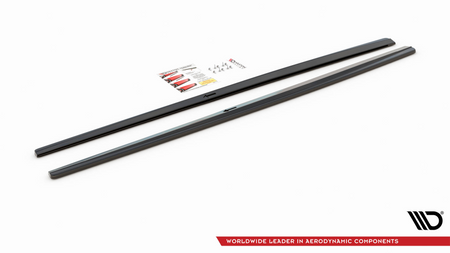 Diffuser Audi A3 8V Side Skirts v.1 Gloss Black