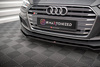 FRONT SPLITTER V.1 Audi A5 F5 S-Line - Gloss Black