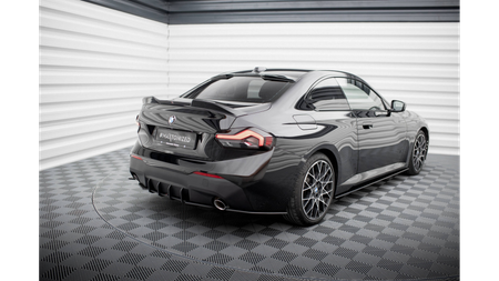 Splitter BMW 2 G42 Rear Side Street Pro Black