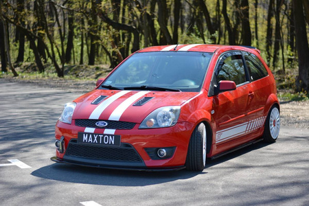 Front Splitter V.2 Ford Fiesta ST Mk6 - Gloss Black