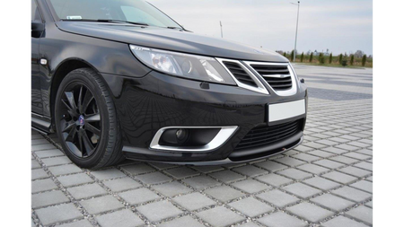 Splitter Saab 9-3 Aero II Facelift Front Gloss Black