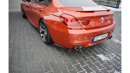 Splitter BMW 6 F06 F13 F12 Rear Side Gloss Black