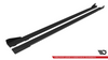 Side Skirts Audi S3 A3 8Y S-line Sportback Street Pro Facelift Black + Gloss Flaps