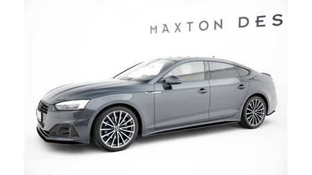 Side Skirts Audi A5 F5 Facelift Street Pro Black