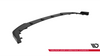 Splitter Mitsubishi Lancer EVO X Przód Street Pro Black-Red + Gloss Flaps