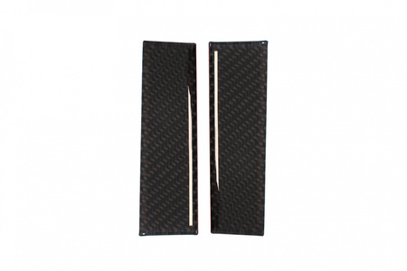 Carbon fiber sticker CD Panel left & right Ford Mustang 15-19