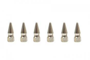 Universal spike screws 6mm JDM Silver