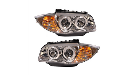 Lights BMW 1 E81 E82 E87 E88 Front Chrome