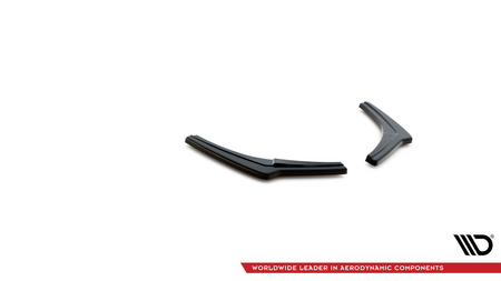 REAR SIDE SPLITTERS V.2 BMW 1 F20/F21 M-POWER FACELIFT Gloss Black