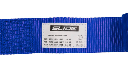 Racing seat belts Slide V2 DARK BLUE 4P 2" E4