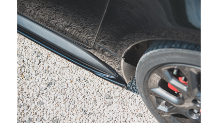 Diffuser Fiat 124 Spider Abarth Side Skirts Gloss Black
