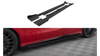 Diffuser Mercedes-Benz A W176 Facelift Side Skirts Street Pro Black + Gloss Flaps