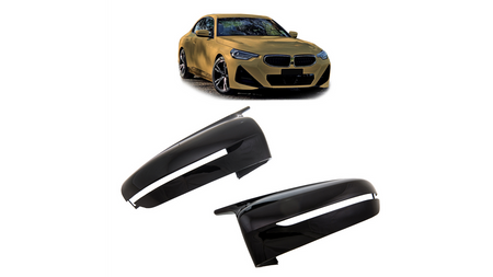 Mirror Cover Set BMW 2 G42 3 G20 G21 4 G22 G23 G26 5 G30 G31 6 G32 7 G11 G12 8 G14 G15 G16 Gloss Black