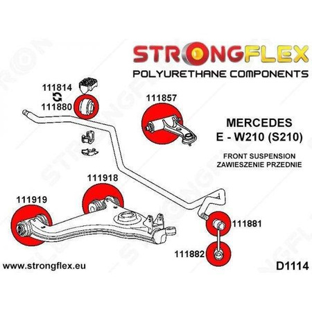 Front lower arm - rear bush