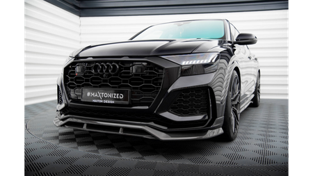 Splitter Audi RSQ8 4M Przód Carbon