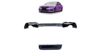 Diffuser BMW 3 G20 G21 Rear Carbon Look