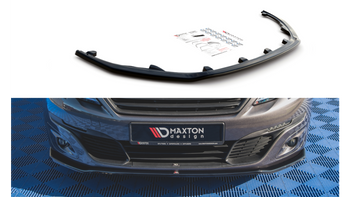 Splitter Peugeot 308 II Facelift przód v.1 Gloss Black
