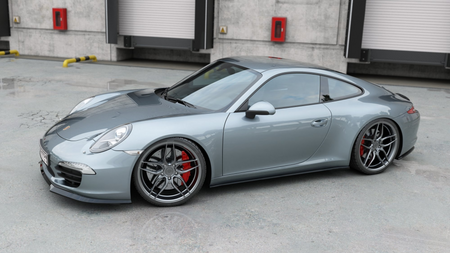 Dokładka Porsche 911 Carrera 991 Progi Gloss Black