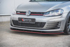 Splitter Volkswagen Golf 7 GTI przód Racing Durability Black