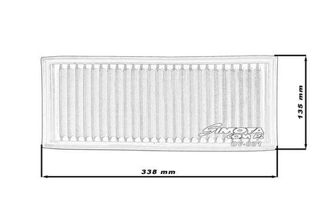 Simota Panel Filter OV001 338x135mm