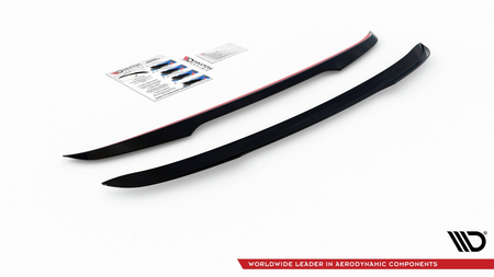 Spoiler Cap Ford Escape III Gloss Black