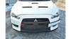 Splitter Mitsubishi Lancer Evo X Front v.2 Gloss Black