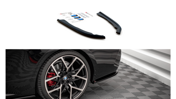 Splitter BMW 4 G22 M-Pack Rear Side v.1 Gloss Black