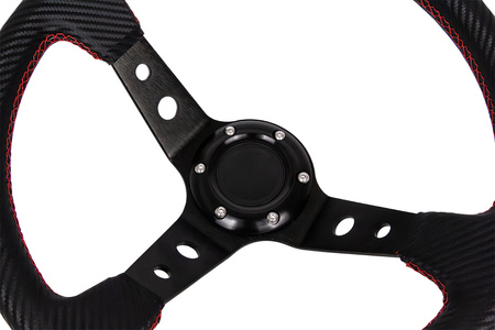 Steering wheel Pro 350mm offset:80mm Carbon Yellow