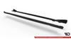 Diffuser Volkswagen Scirocco III R Side Skirts Street Pro Black-Red + Gloss Flaps