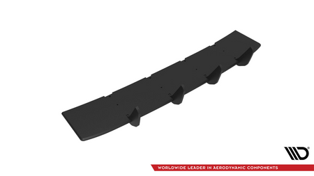 Diffuser Volkswagen Golf GTI Mk8 Rear Street Pro Black-Red v.5