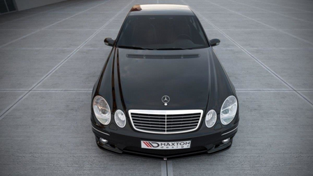 Splitter Mercedes-Benz E W211 AMG Facelift przód Gloss Black