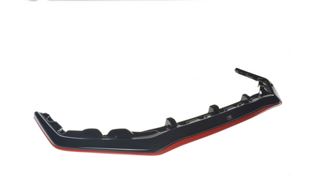 Splitter Subaru WRX STI Front v.3 Gloss Black + Red