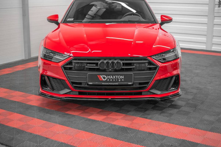 Splitter Audi A7 C8 S-Line Front v.1 Gloss Black