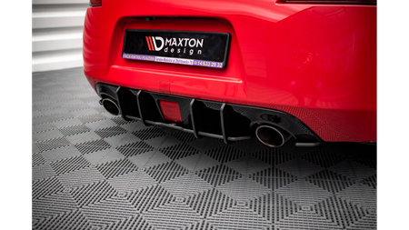 Diffuser Nissan 370Z Rear Street Pro Black-Red