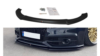Splitter Audi A7 C7 S-Line przód v.1 Gloss Black