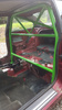 Bolt-in Half Roll Cage BMW 3 E46 Red Black