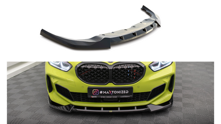 Front Splitter V.6 for BMW 1 F40 M-Pack / M135i Gloss Black