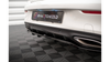 Splitter Mercedes-Benz C C205 Facelift Rear Central with Diffuser Gloss Black