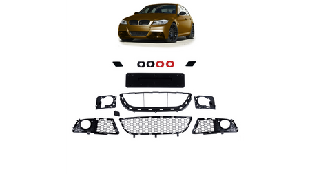 Bumper Set of Accessories BMW 3 E90 E91 Facelift Front Accesories