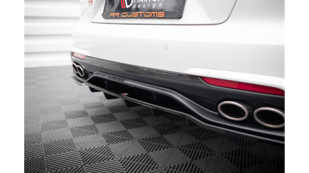 Splitter Kia Stinger I GT GT-Line Rear Central with Diffuser