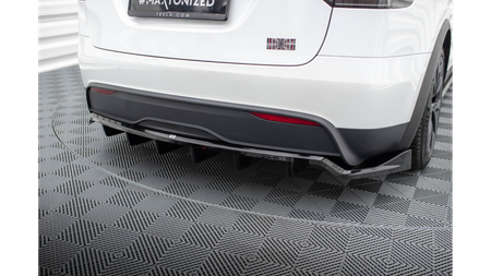 Splitter Tesla Model X Facelift Rear Central with Diffuser