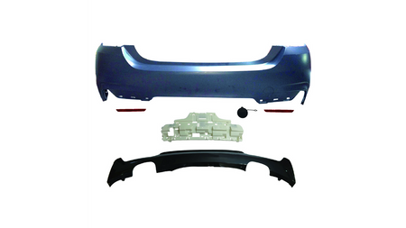 Bumper BMW 4 F32 F33 F36 Rear with Diffuser