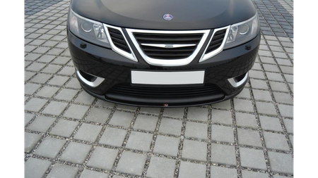 Splitter Saab 9-3 Aero II Facelift przód Gloss Black