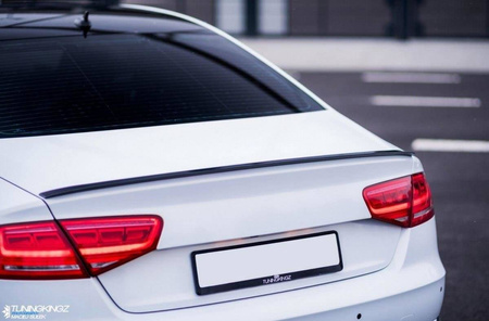 Spoiler Audi A8 D4 Tył Gloss Black