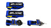 Racing seat belts Slide V2 Quick DARK BLUE 4P 3"