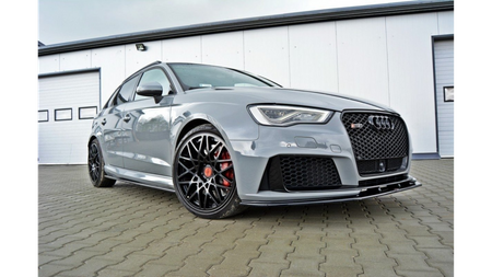 Splitter Audi RS3 8V Sportback Front v.2 Gloss Black