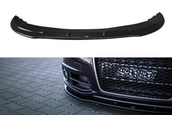 Front Splitter Audi A6 S-Line C6 FL - Gloss Black