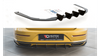 Diffuser Volkswagen Arteon R-Line Rear Valance + Flaps Black Racing Durability
