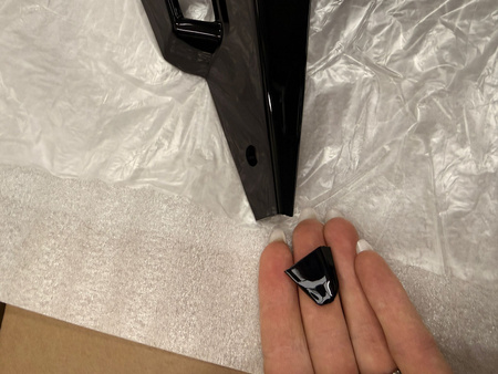 Grill Audi A3 8P Gloss Black